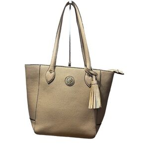 Anne Klein Satchel Shoulder Bag in Tan